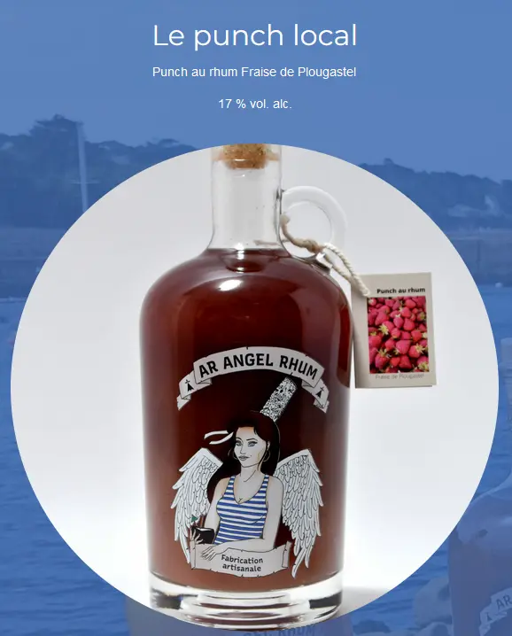 PUNCH FRAISE DE PLOUGASTEL